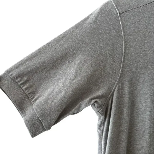 Madewell Midi Tee Dress Heather OatmealCream Minimalist T-shirt Crew SZ S #235 - Image 13