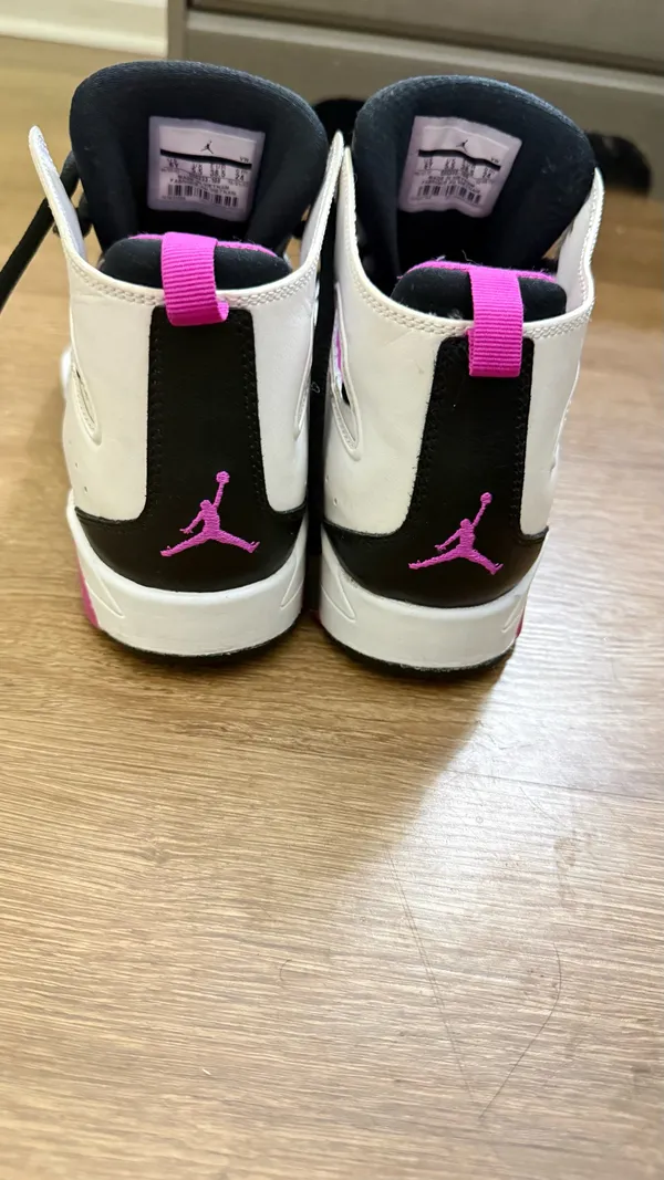 Nike Air Jordan Flight Club 91 Girls Sneakers Shoes Size 6Y - Image 3