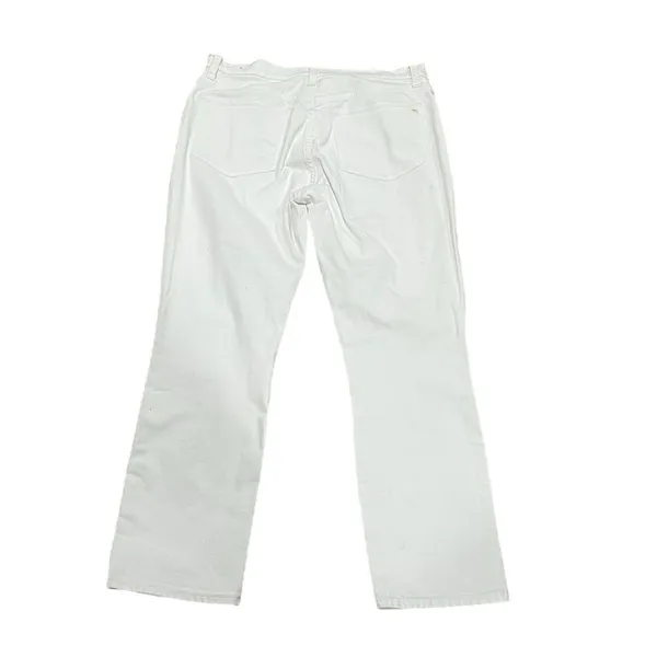 Madewell Women's White Straight Crop Denim Jeans Size 28 - Image 2