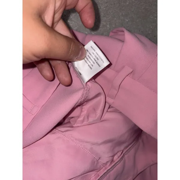 a loves a pink Pink Wide leg Trousers - Slacks Pleated Business Preppy Size 6 - Image 5