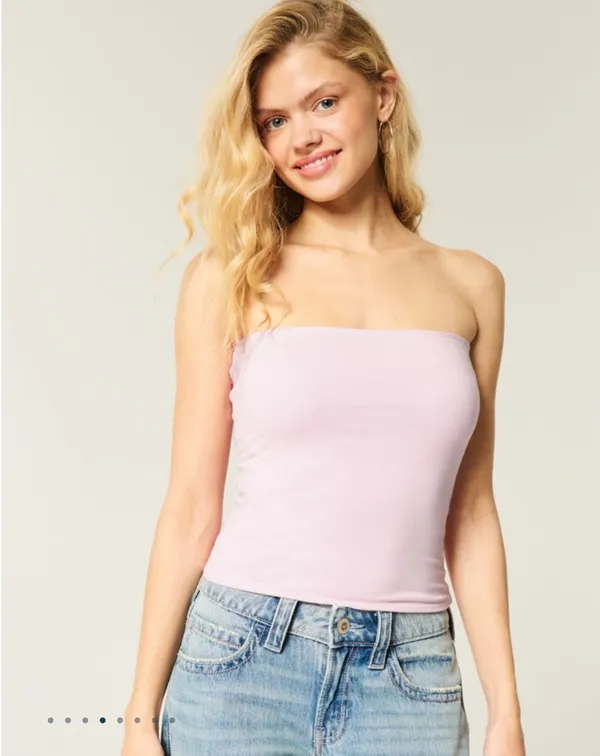 Hollister Reversible Tube Top camo - Image 4