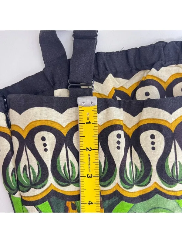 NWOT Farm Rio Multicolor Sleeveless Linen Blend Floral Midi Dress Size XS - Image 12
