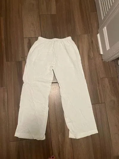 Bershka girls linen pants size 10-12 - Image 3