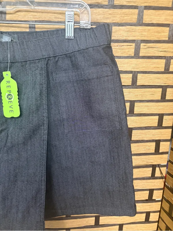 AnyBody black denim skirt size medium - Image 4