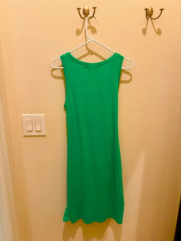 Lillusory Women’s Wrap Dress Green Size M - Image 7
