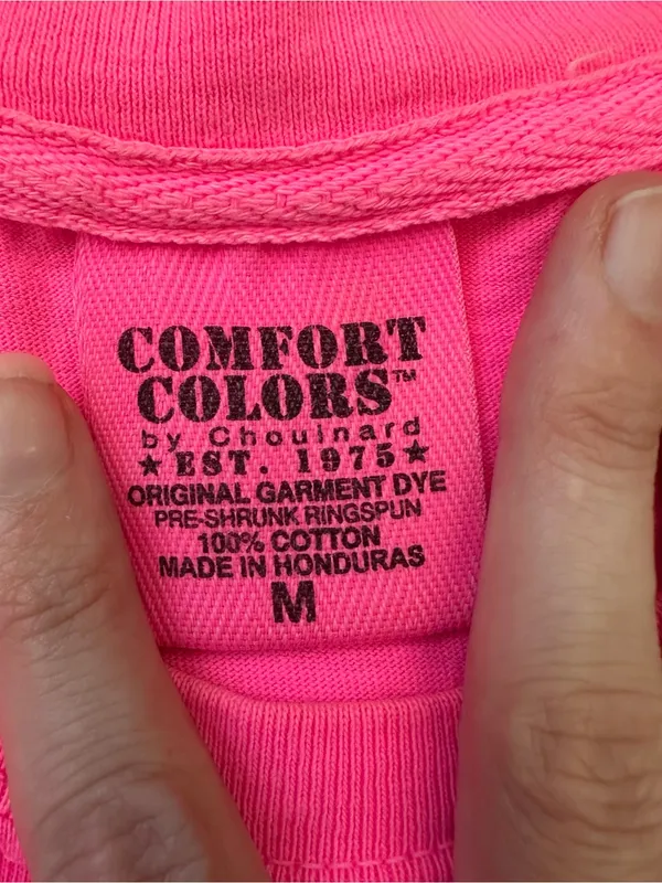 Comfort Colors Hot Pink Rooster Graphic Tee - Image 6