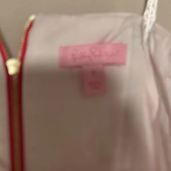 Lilly Pulitzer Pink and White Striped Strapless Mini Dress - Image 6