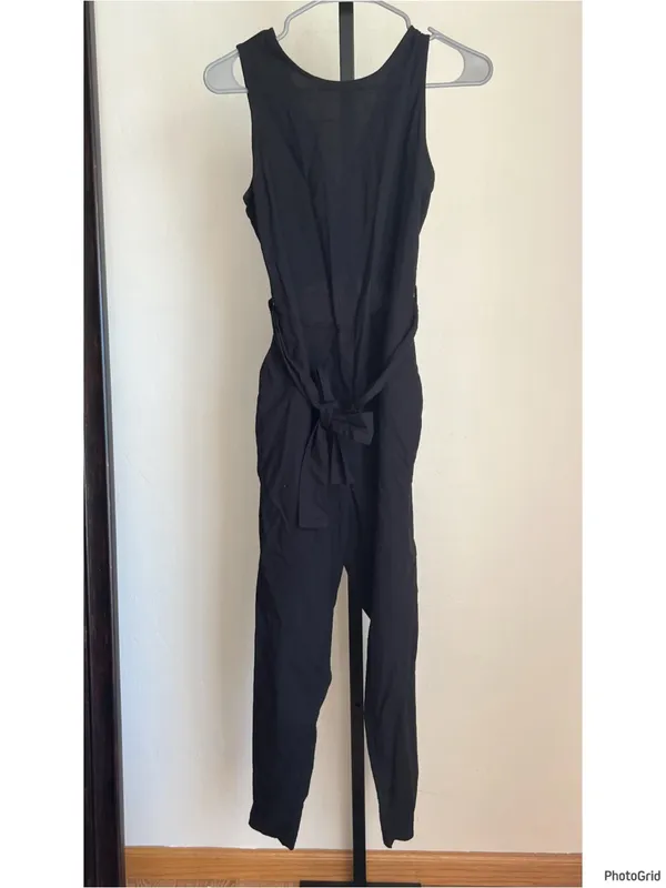 Marine Layer Eloise Black Jumpsuit - Image 2