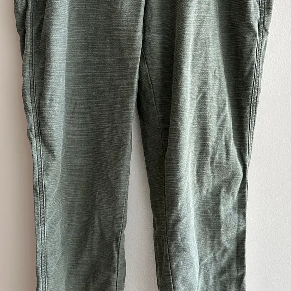 Express Vintage Ankle Extreme High Rise Pants, Army Green, Size 12R - Image 3