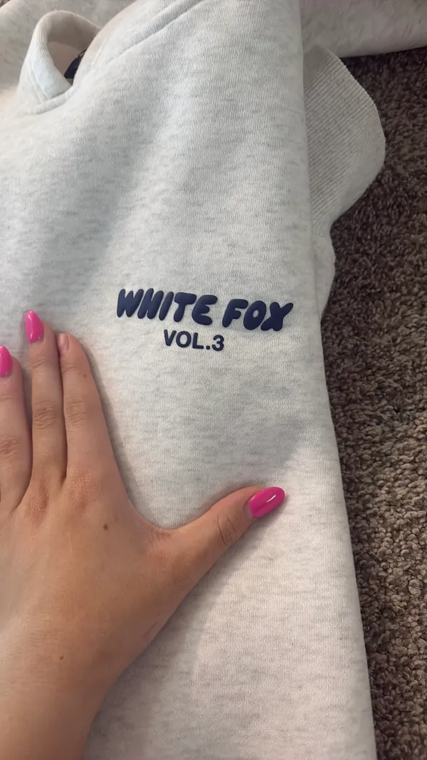 White Fox Hoodie - Image 6