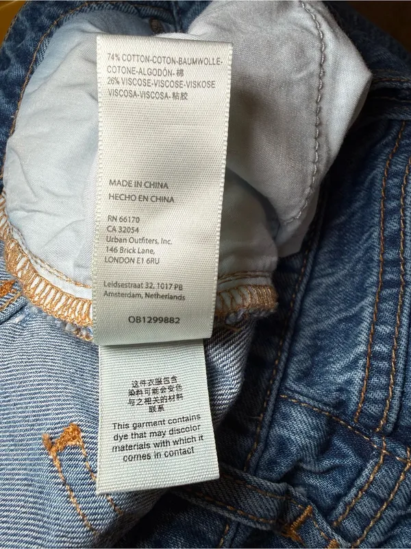 We The Free CRVY High Rise Straight Distressed Jeans - Image 7