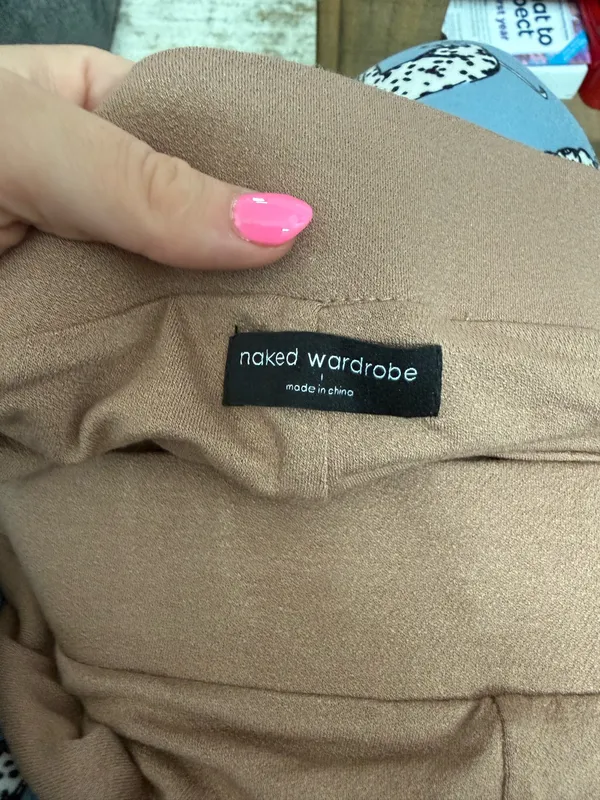 Naked Camel Ribbed Leggings - Image 3