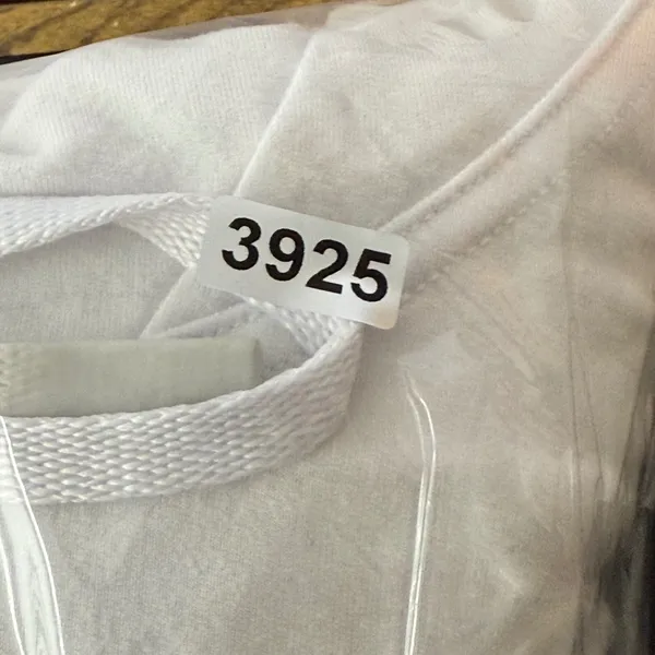 Lululemon White Hoodie Size 8 Long Sleeve Drawstring‎ Pullover Casual - Image 8