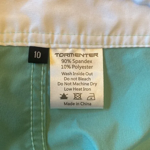 Tormenter seafoam fishing board shorts‎ size 10 - Image 6