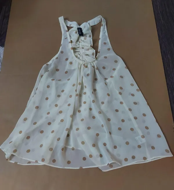 Fa’brik Polka Dot Ruffled Triangle Top - Image 3