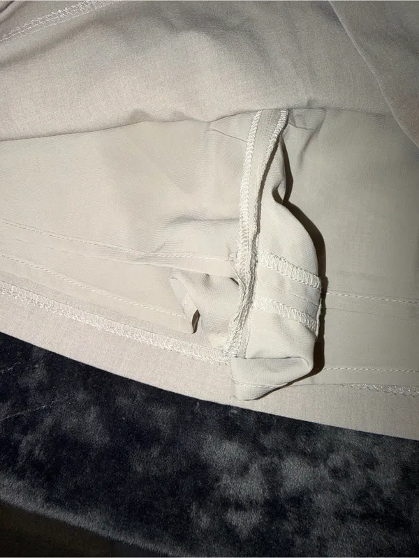 Abercrombie & Fitch Wrap Front Utility Skort in Taupe Size Small - Image 10