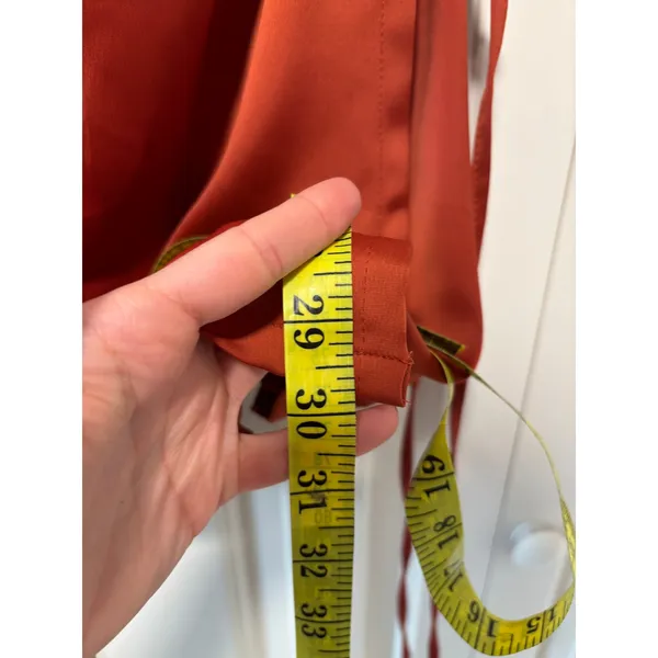 Urban Outfitters Rust Orange Spaghetti Strap mini Jumpsuit XS - Image 8