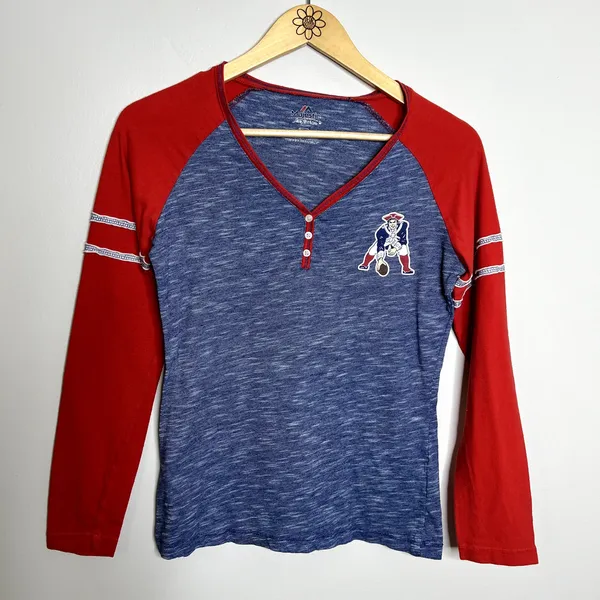 Majestic New England Patriots NFL Long Sleeve Top - Image 4