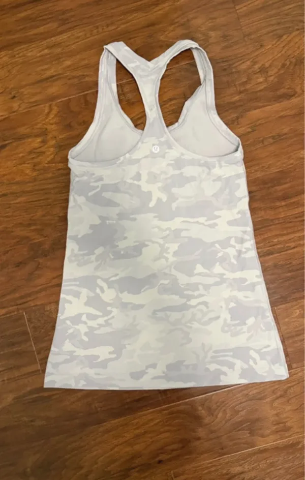 White Camo Lululemon Tank Top - Image 2