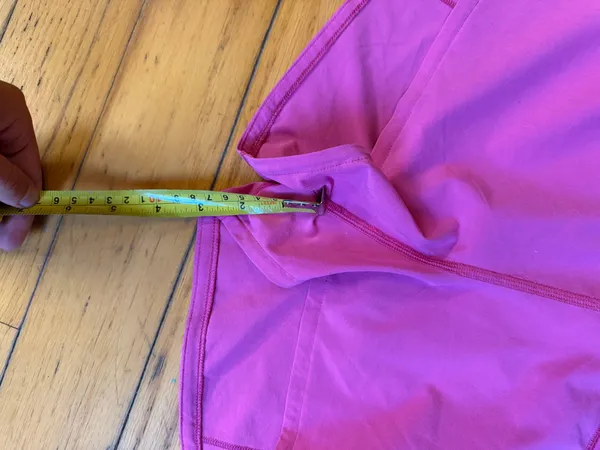 Pink Lululemon Shorts 2.5" Hotty Hot - Image 3