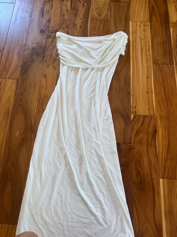 Selfie Leslie White Dress - Image 2