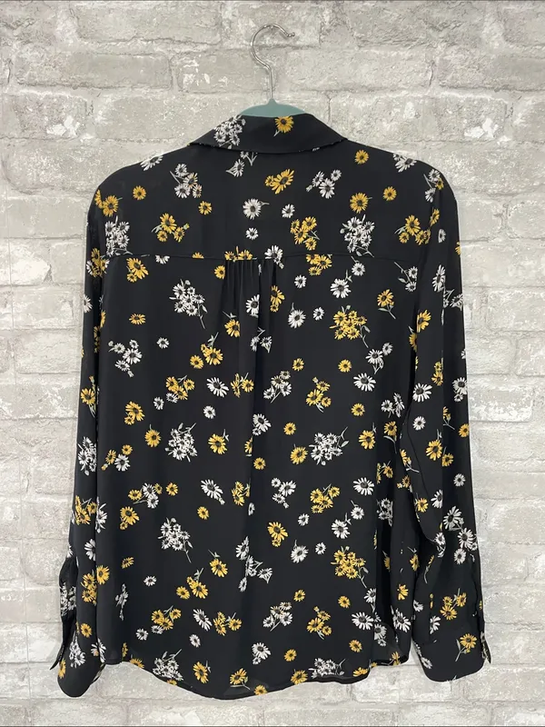 Maurices Floral Chiffon Utility Blouse - Image 3