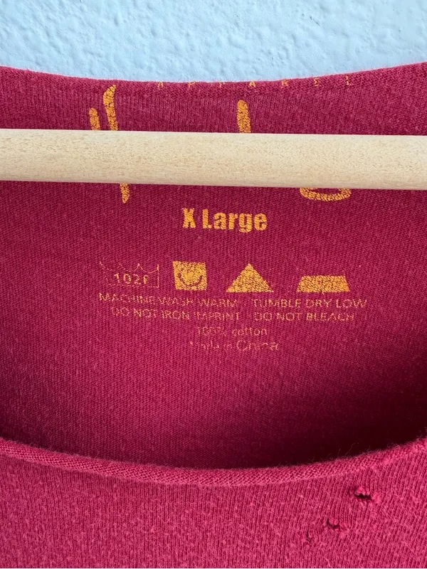 USC Trojans Football Off The Shoulder Tee - Image 3