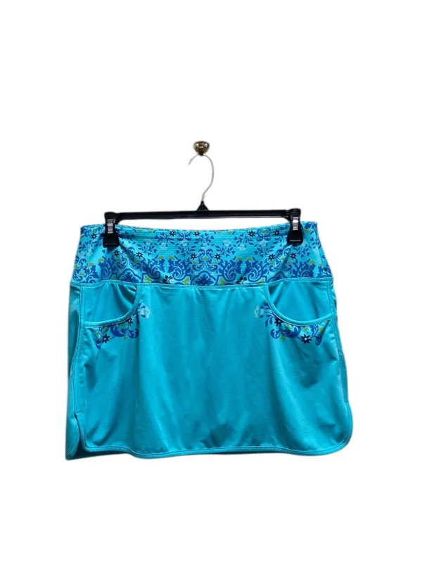 Athleta Blue River Athletic Skorts Blue Size L Tall Tennis Golf Pickle Ball Cute - Image 2
