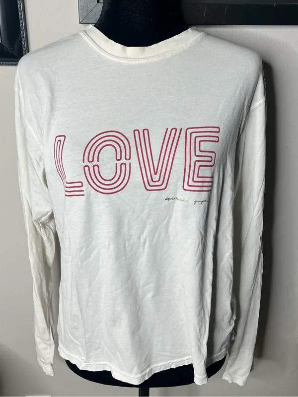 Spiritual Gangster LOVE game changer long sleeve tee small - Image 2