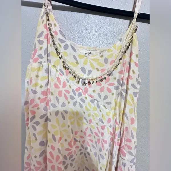 Free People FP One Sequin Asymmetrical Tunic Dress new without tags - Image 3