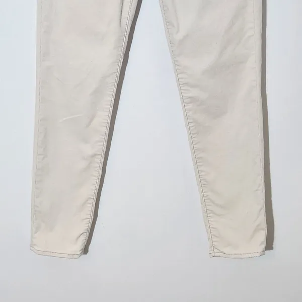 Moussy Vintage Cream Corduroy Skinny Pants Size 25 - Image 3
