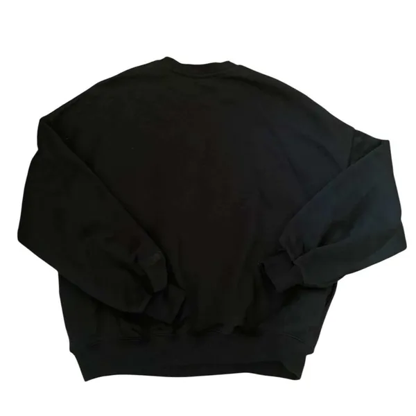 POPFLEX Cloud Crewneck Sweatshirt S/M Black Hidden Pockets Athleisure Cozy - Image 3