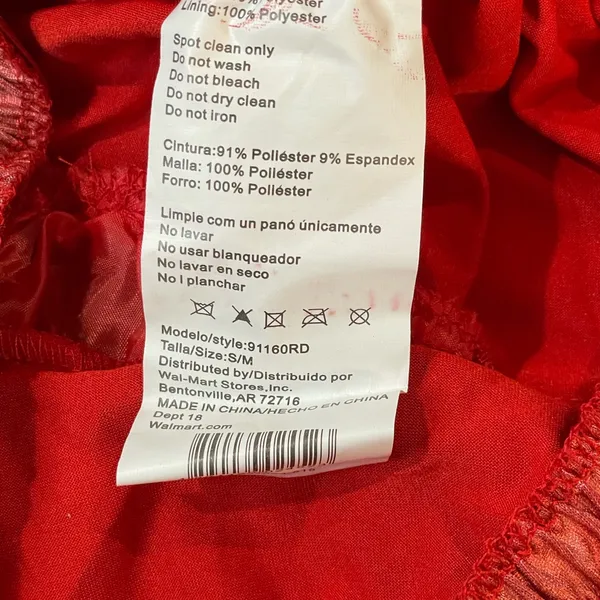 Red Petticoat Halloween Costume Tulle Skirt - Image 7