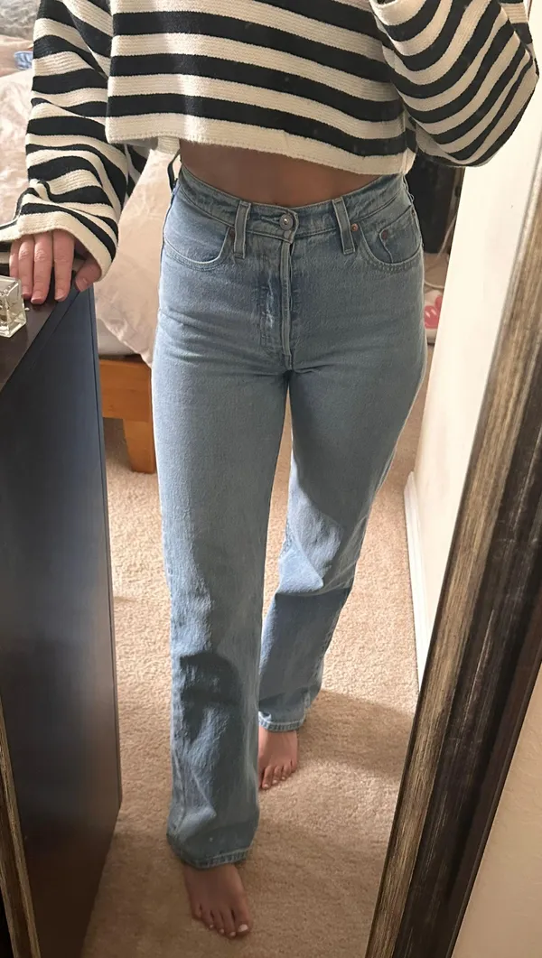 Levi’s Ribcage Full Length Jeans  - Image 3