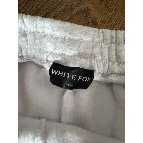 White Fox Super Soft Archive 6.0 Gray Lounge Shorts Cloudburst Size Small - Image 4