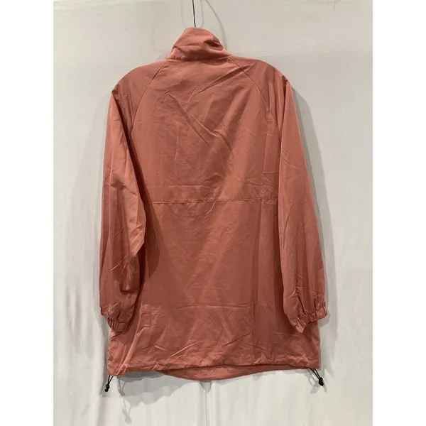 Lulus Jacket Womens Size Medium Mauve Pink Pullover Long 1/2 Zip - Image 4