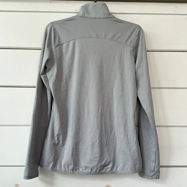 Nike Golf Women’s Dri-fit Quarter Zip Pullover Gray Medium - Image 9
