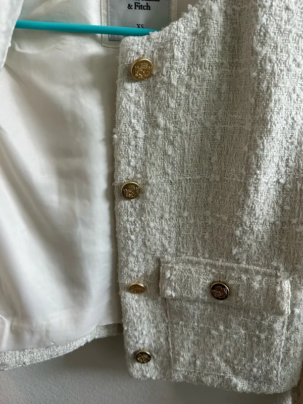 Abercrombie Tweed Blazer jacket - Image 2