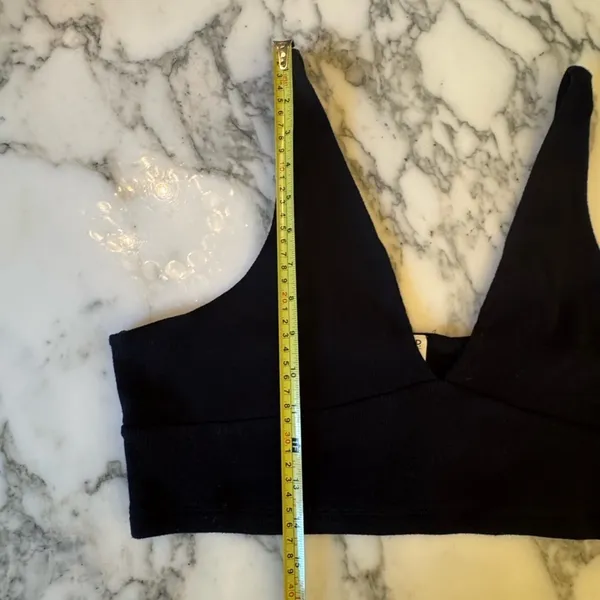 NWOT BP. V NECK Black Ribbed CROP TANK XL MSRP $25 - Image 10