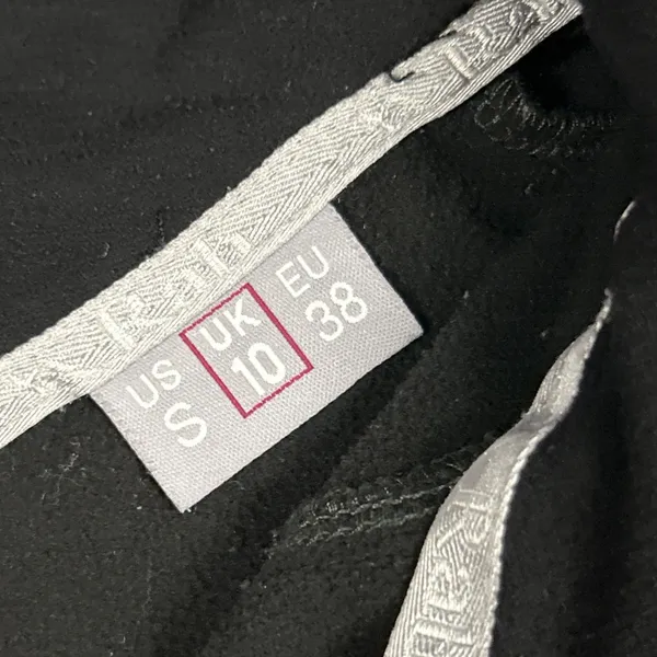 Rab Baltoro Jacket Womens Small Full Zip Polartec Black Power Shield Soft Shell - Image 5