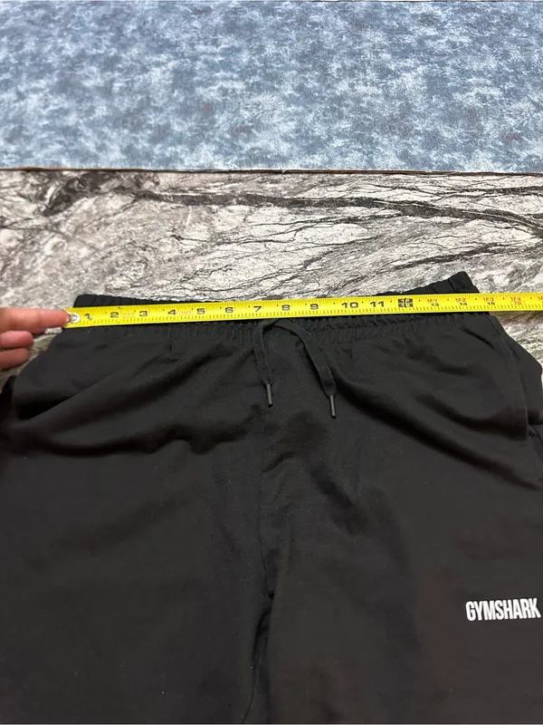 Gymshark Black Athletic Joggers pants M - Image 3