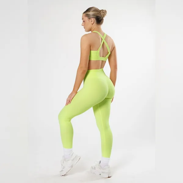 Paragon NWOT RecStretch™ Levitate Sculptseam® Plus Legging In Lemon Lime $88 MSRP - Image 2
