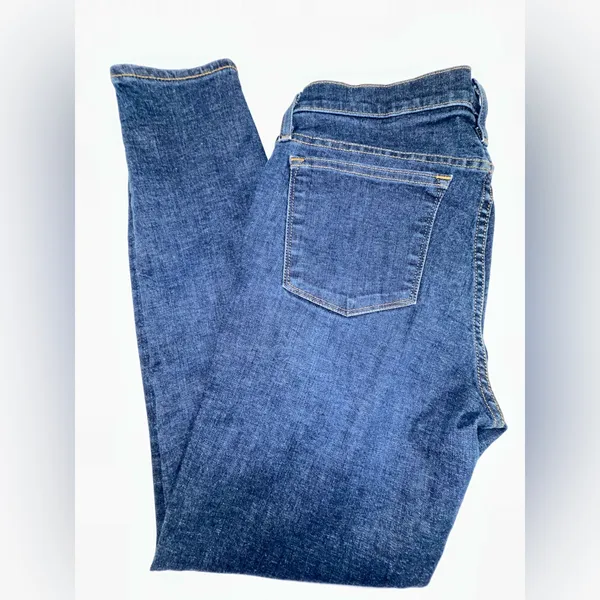 EUC J. CREW Toothpick women's‎ jeans. Size 29. Dark wash. - Image 4