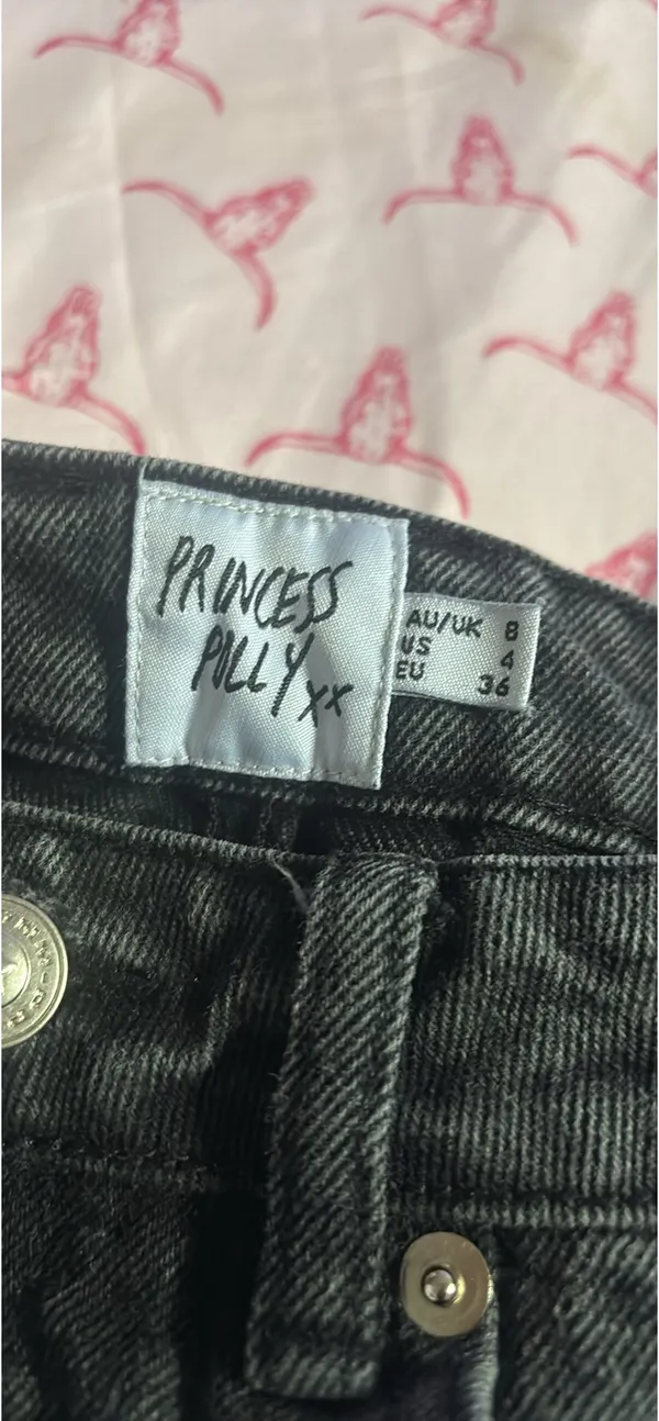 Black Princess Polly Jeans - Image 2