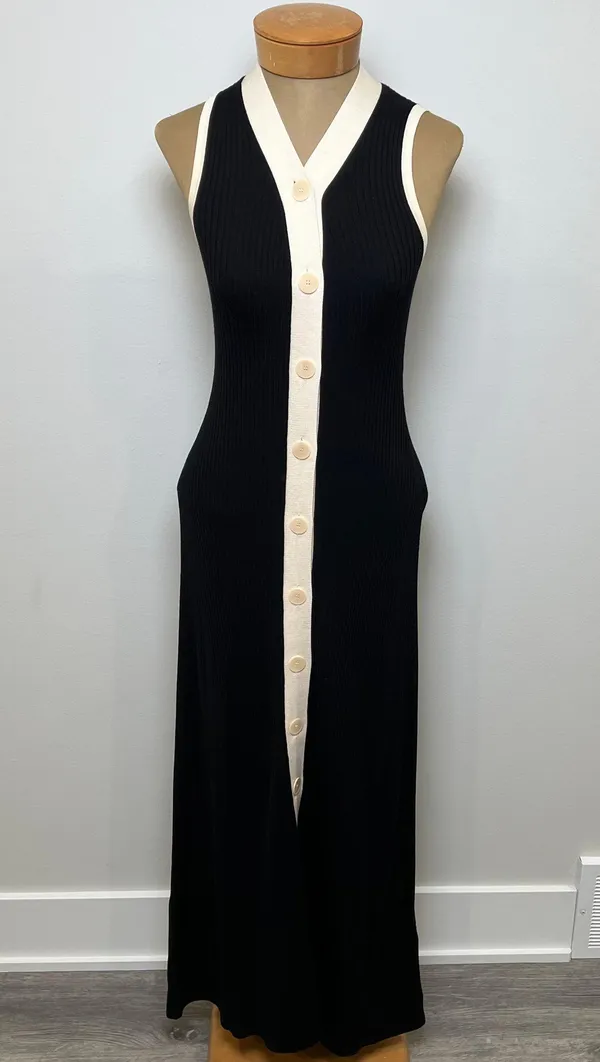 Sandro Knit Maxi Dress - Image 5