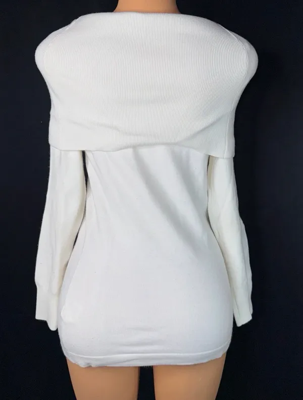 White sweater dress - Image 4