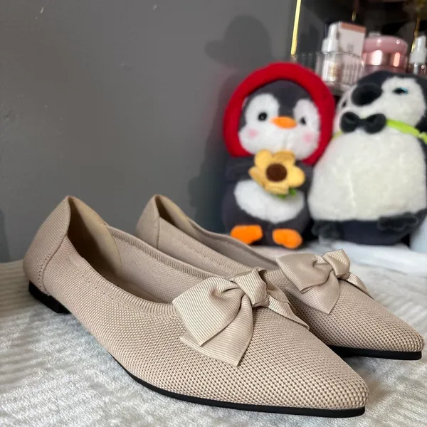 & Other Stories Cream ballet Flats - Image 4