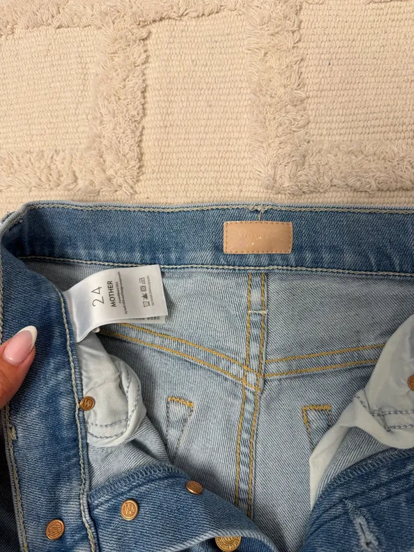 MOTHER Denim Fray Jeans - Image 3