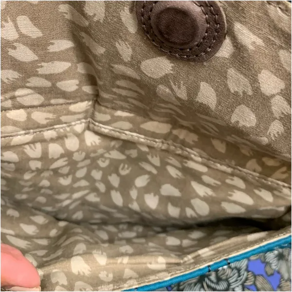 Fossil turquoise Crossbody purse bag - Image 7