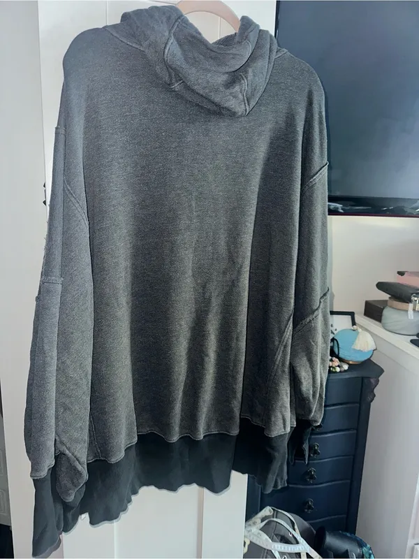 Free People We The Free - Camden Hoodie- Washed Black - Image 14